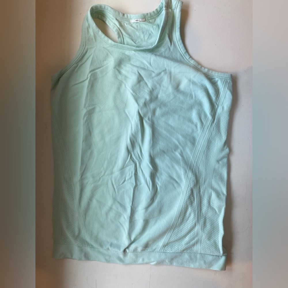 Athleta teal tank top